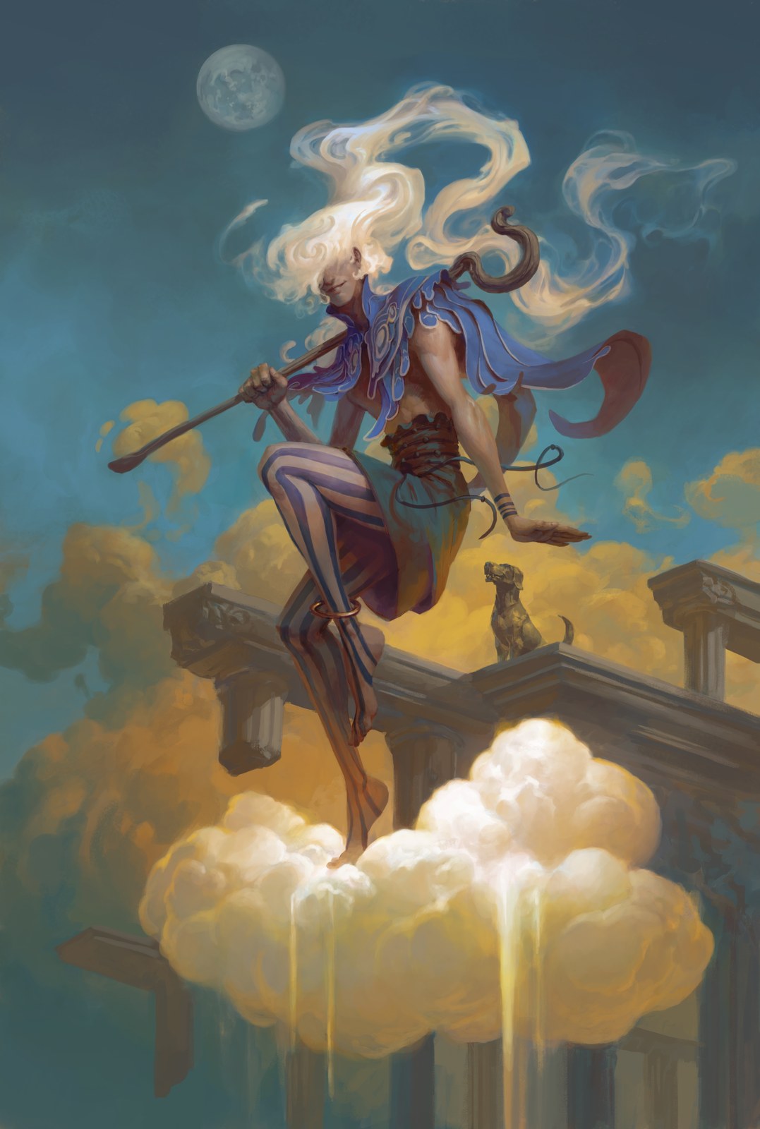 Sample work in the style of Peter Mohrbacher